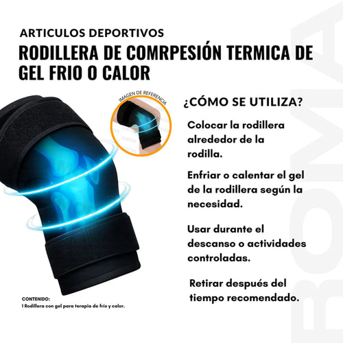 Rodillera de Compresión Térmica para Aliviar el Dolor de Rodilla
